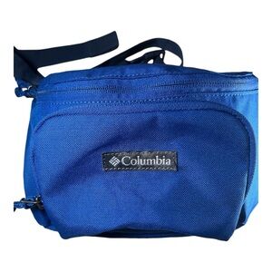 Columbia 2 zipper fanny pack or shoulder bag very nice
